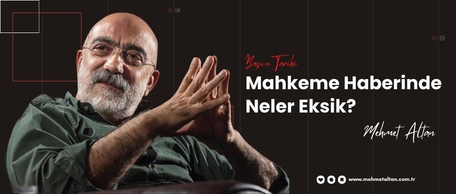 Mahkeme Haberinde Neler Eksik?