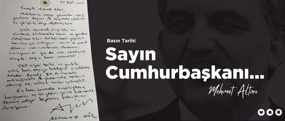 Sayın Cumhurbaşkanı…